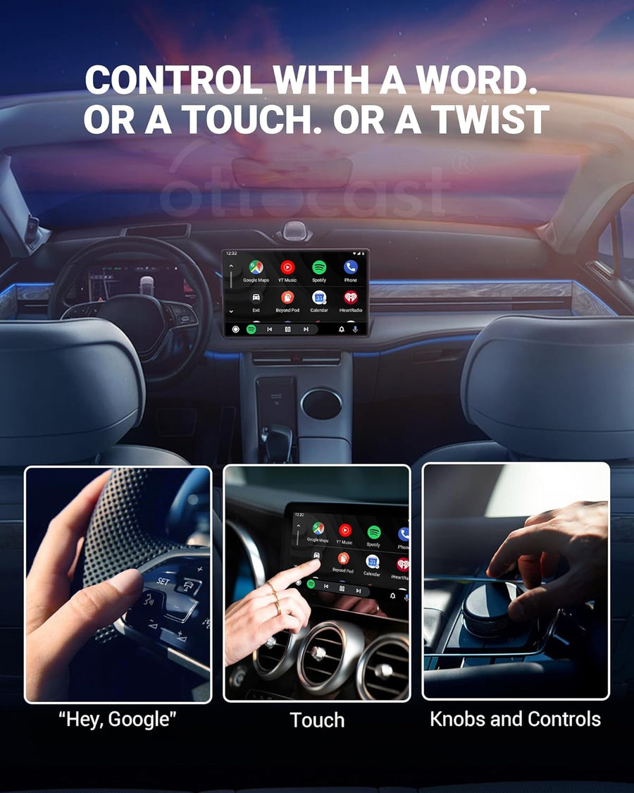 OTTOCAST Android Auto Wireless Adapter for Car - 2025 Version