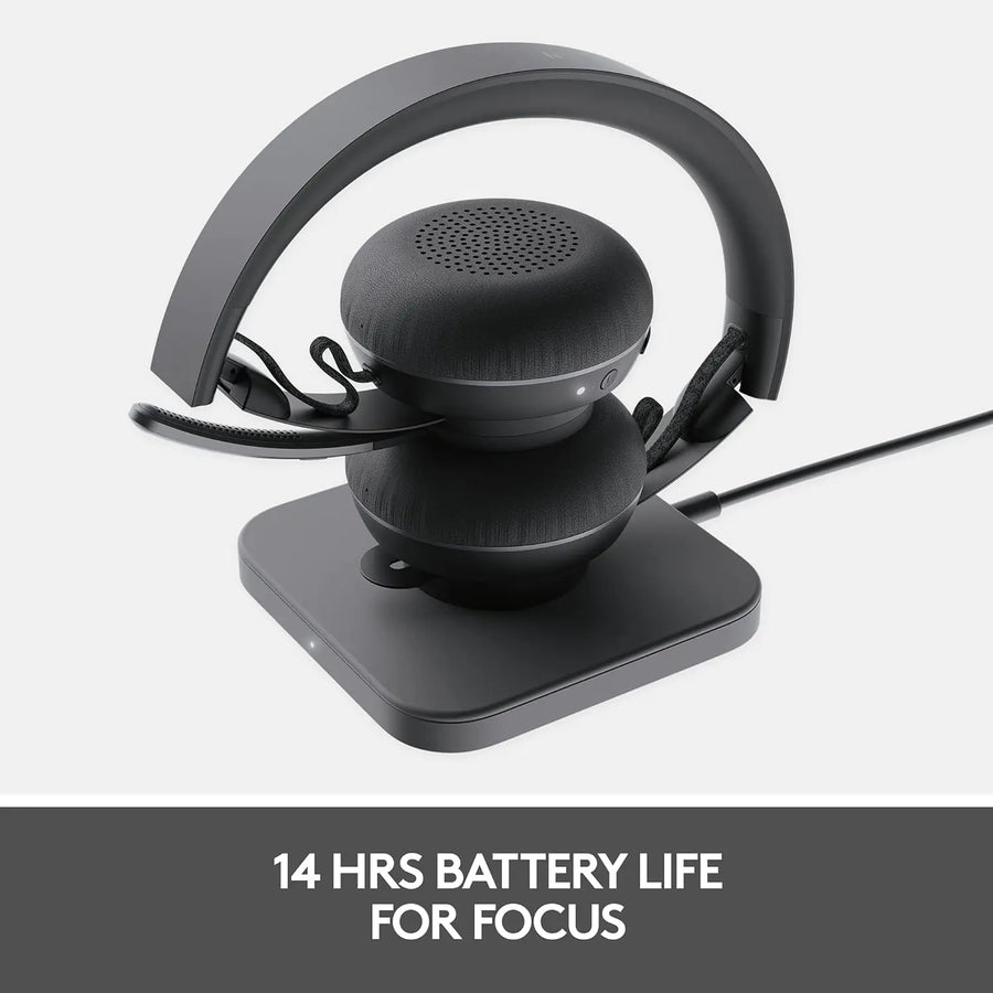 Logitech Zone Wireless Plus Bluetooth Headset black