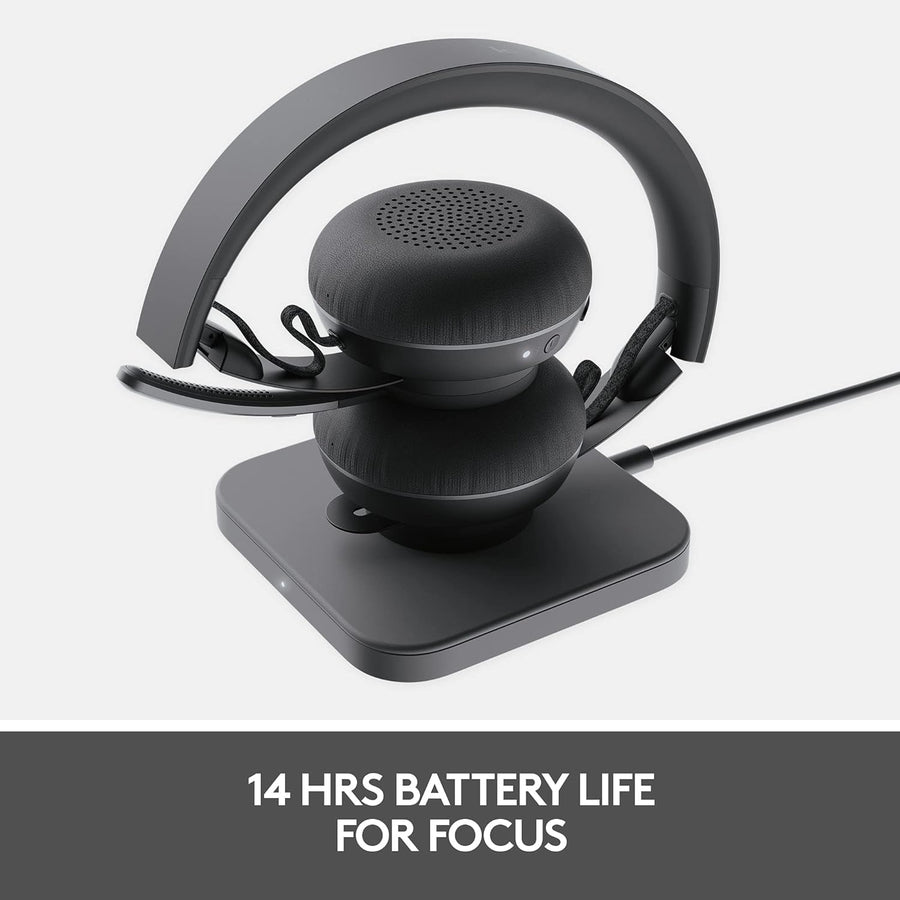 Logitech Zone Wireless Plus Bluetooth Headset black