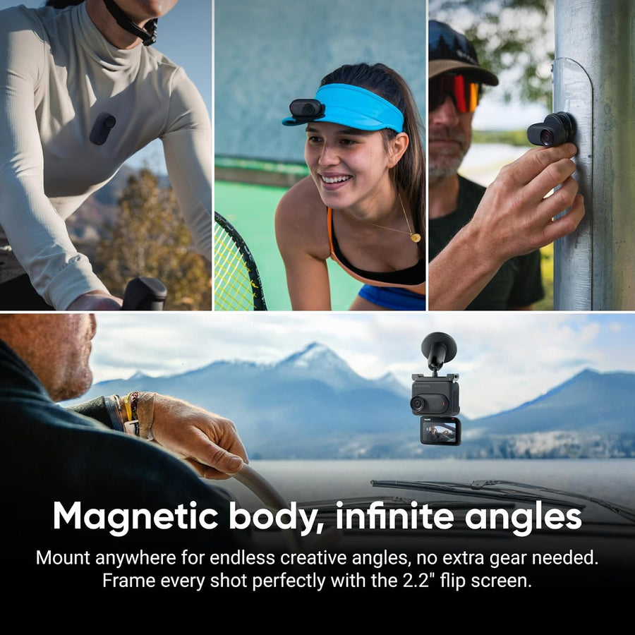 Insta360 GO 3S Midnight Black (128GB) 4K Action Camera