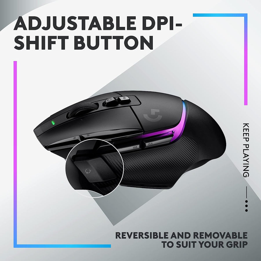 Logitech G502 X PLUS LIGHTSPEED Wireless Gaming Mouse - LIGHTSYNC RGB
