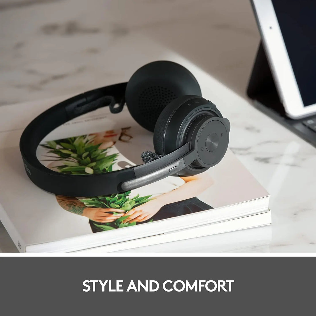Logitech Zone Wireless Plus Bluetooth Headset black