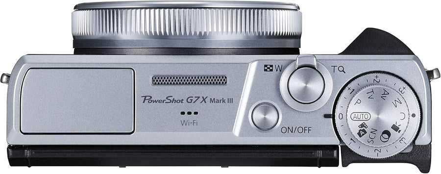 Canon Powershot G7X Mark III Digital Camera Silver