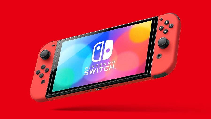 Nintendo Switch OLED Mario Red Edition Gaming Console