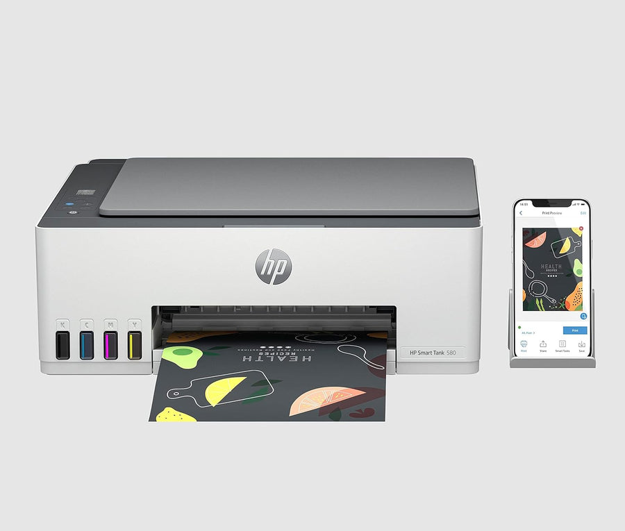 HP Smart Tank 580 Wireless All In One Printer