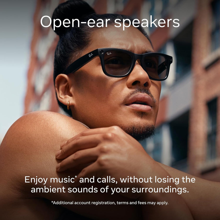 Meta Blank Square Sunglasses