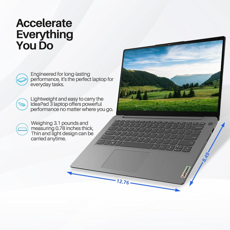 Lenovo IdeaPad Business and Student Essential Laptop,14'' Full HD Display