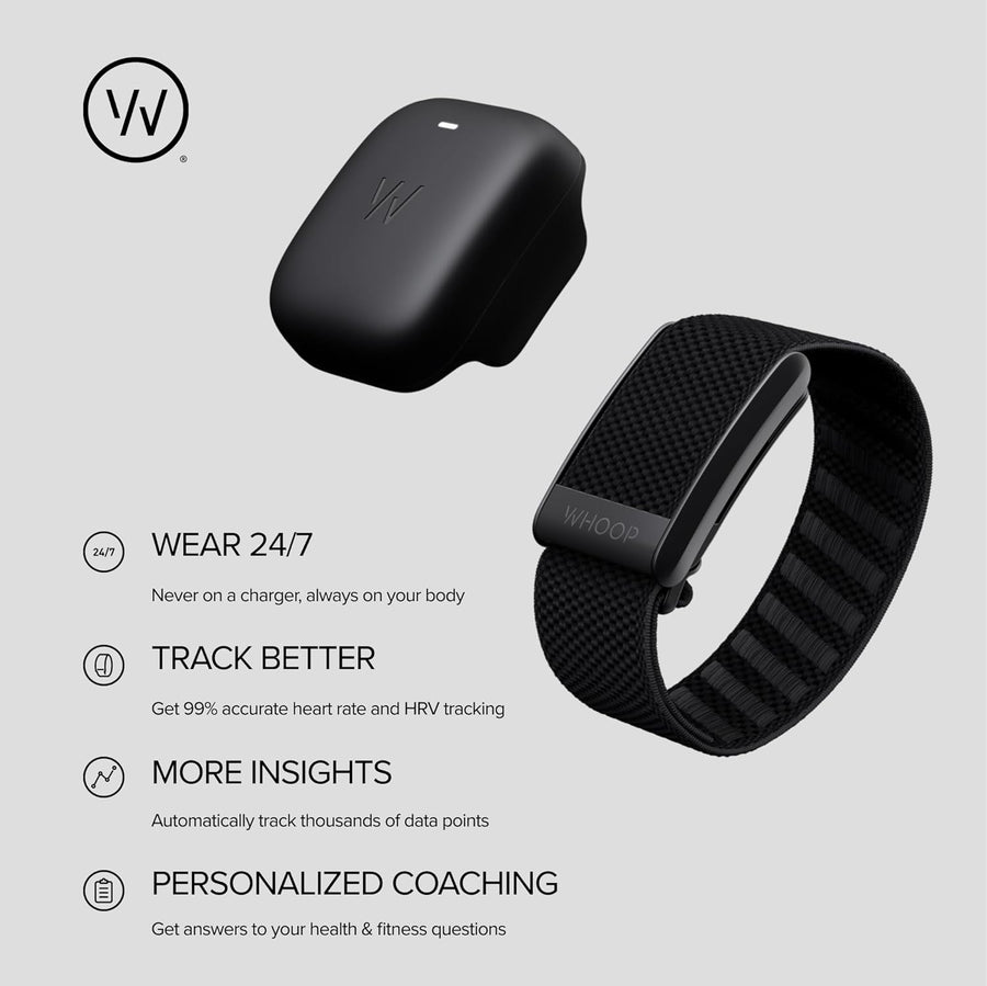 WHOOP 4.0 With 12 Month Subscription – Wearable Health