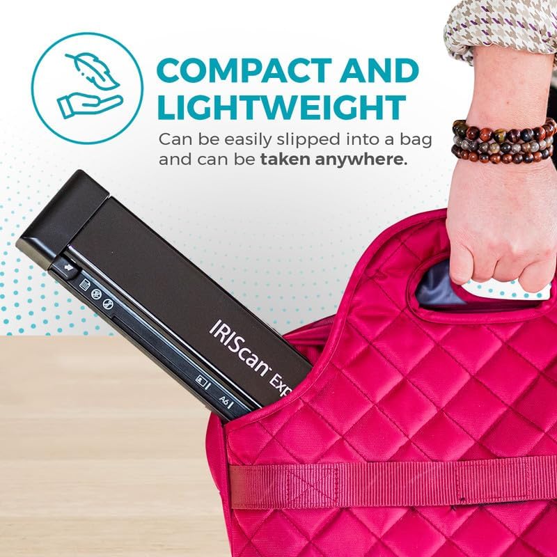 IRIScan Express Portable Scanner A4 - v4 8PPM