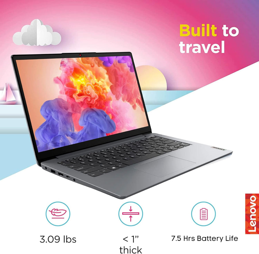 Lenovo IdeaPad Business and Student Essential Laptop,14'' Full HD Display