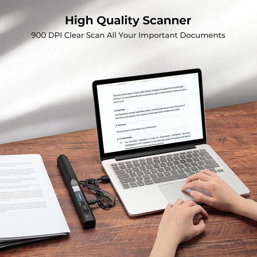 MUNBYN Portable Scanner