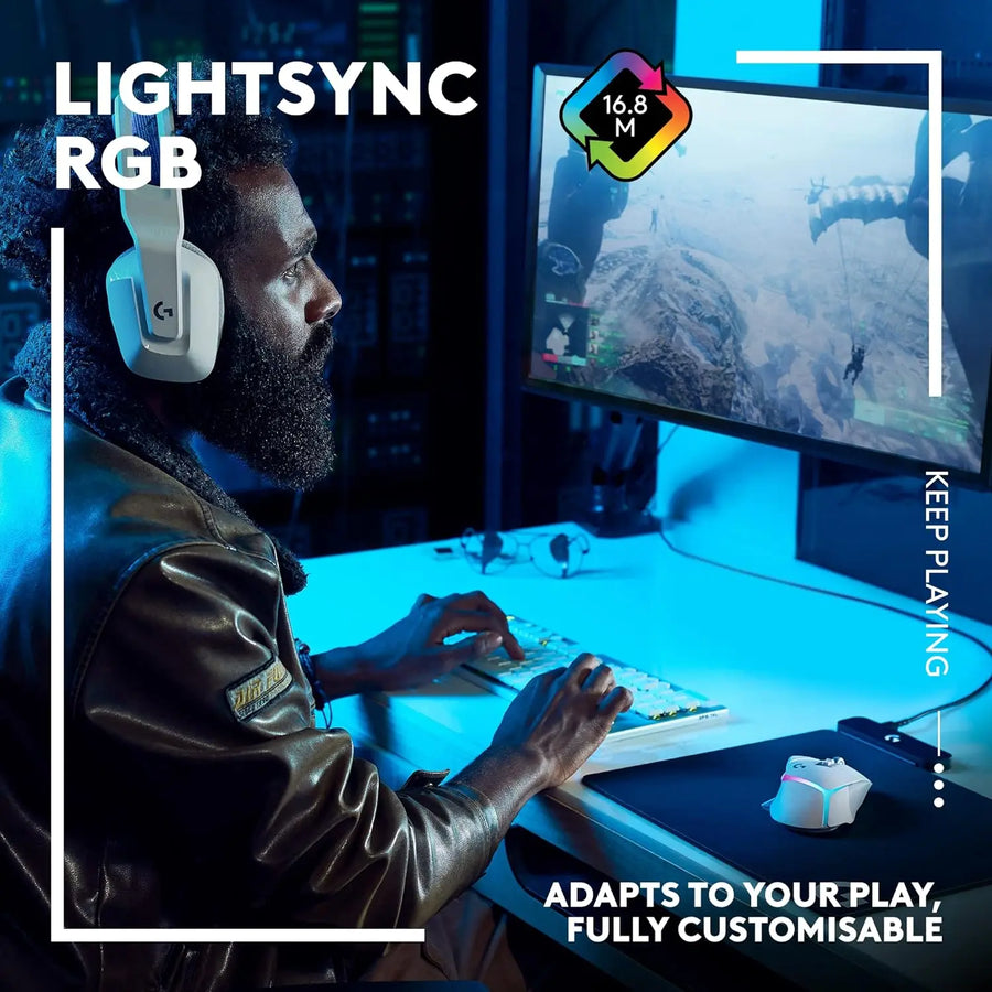 Logitech G502 X PLUS LIGHTSPEED Wireless Gaming Mouse - LIGHTSYNC RGB