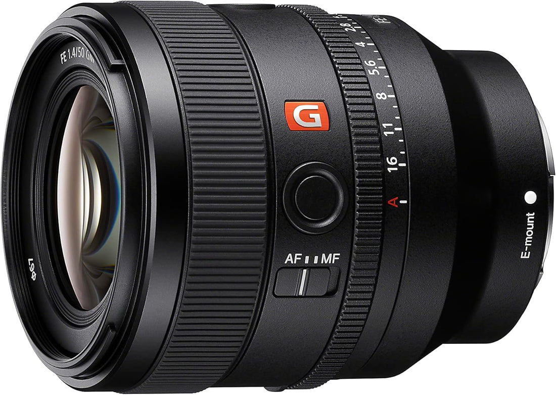 Sony SEL50F14GM FE 50mm F1.4 GM Full Frame Lens