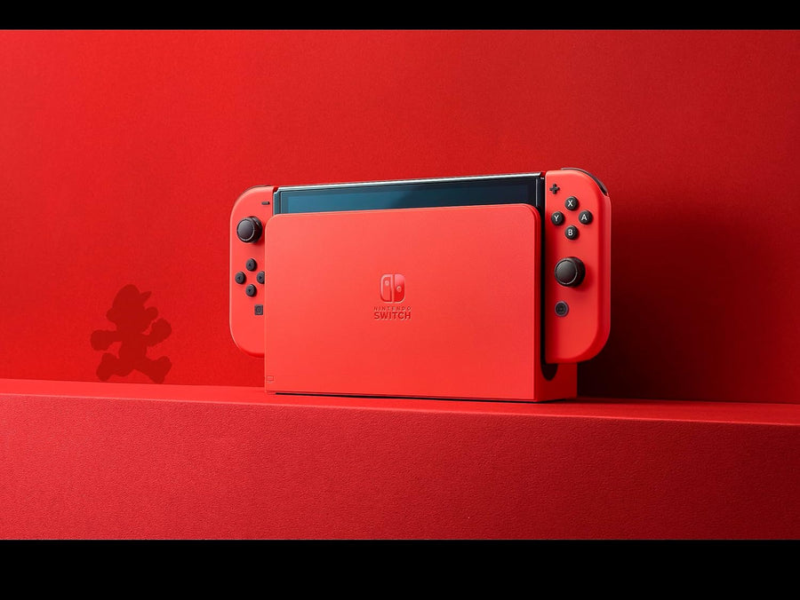 Nintendo Switch OLED Mario Red Edition Gaming Console
