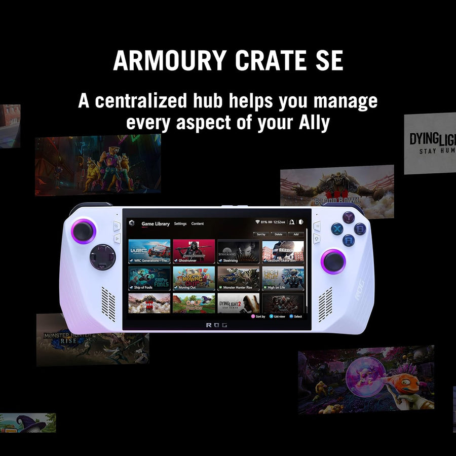 ASUS ROG Ally RC71L White Gaming Handheld