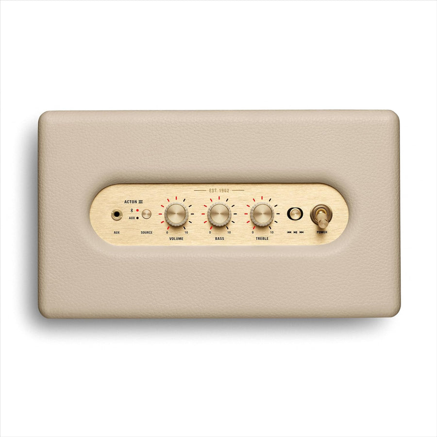 Marshall Acton III 60W Premium Home Wireless Speaker with Bluetooth 5.2 and Multiple Inputs