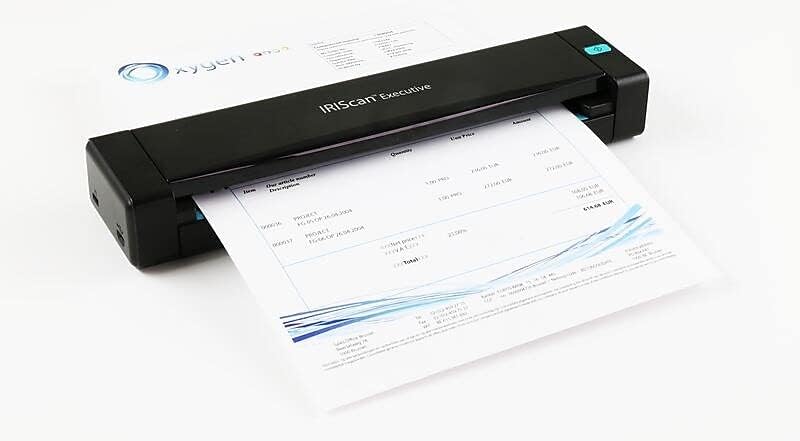 IRISCan Executive 4 Duplex Portable Mobile Document & Receipts Portable Color Scanner USB Powered