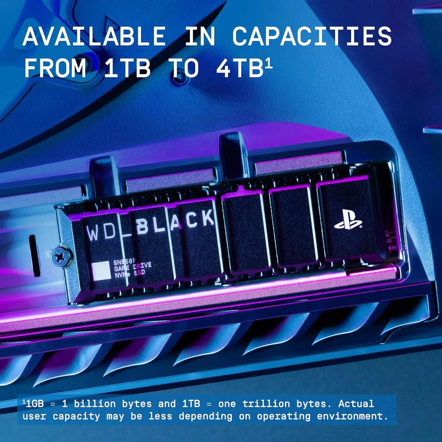 WD_BLACK 2TB SN850P NVMe M.2 SSD Officially Licensed Storage Expansion for PS5 Consoles