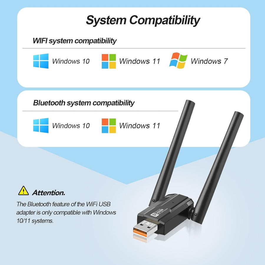 Wireless USB WiFi Adapter for PC