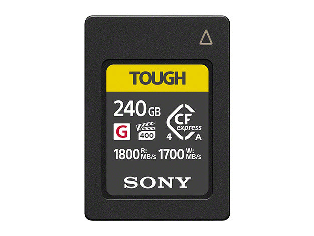 Sony CFexpress Type A TOUGH G Series 240GB Memory Card (CEA-G240T)