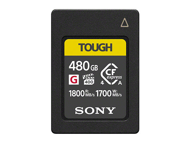 Sony CFexpress Type A TOUGH G Series 480GB Memory Card (CEA-G480T)