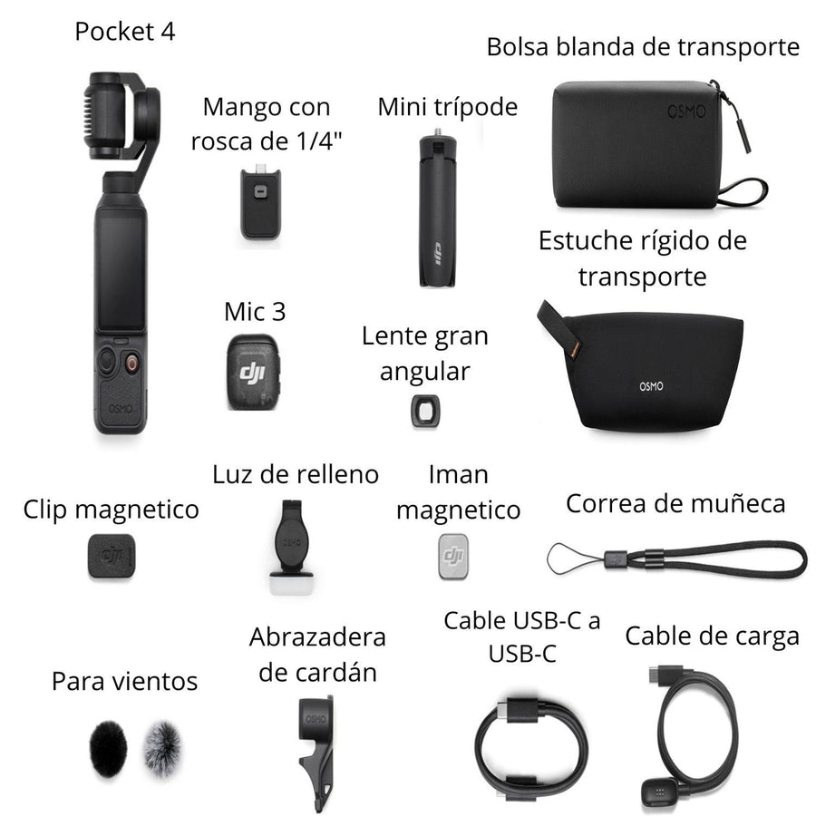 DJI Osmo Pocket 4 Creator Combo