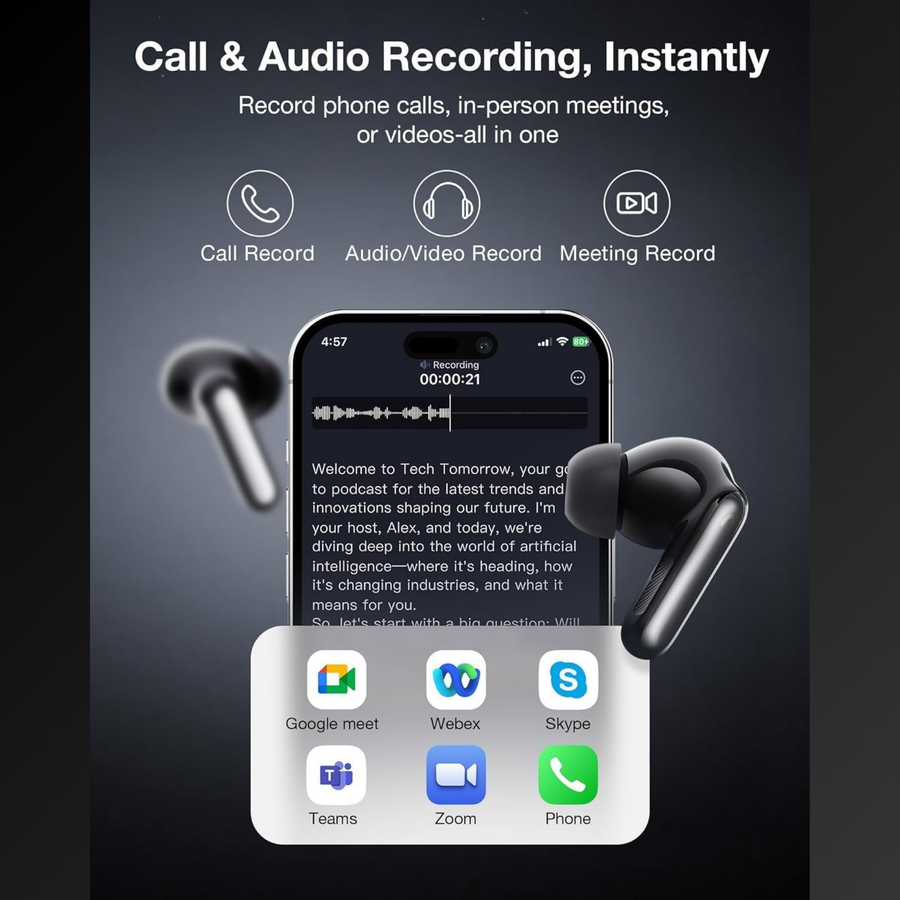 VIAIM RecDot AI Earbuds
