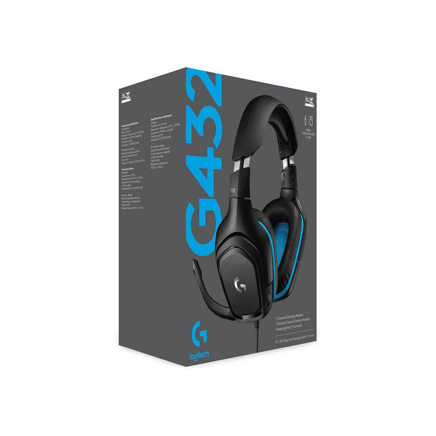 Logitech G432 Wired Gaming Headset