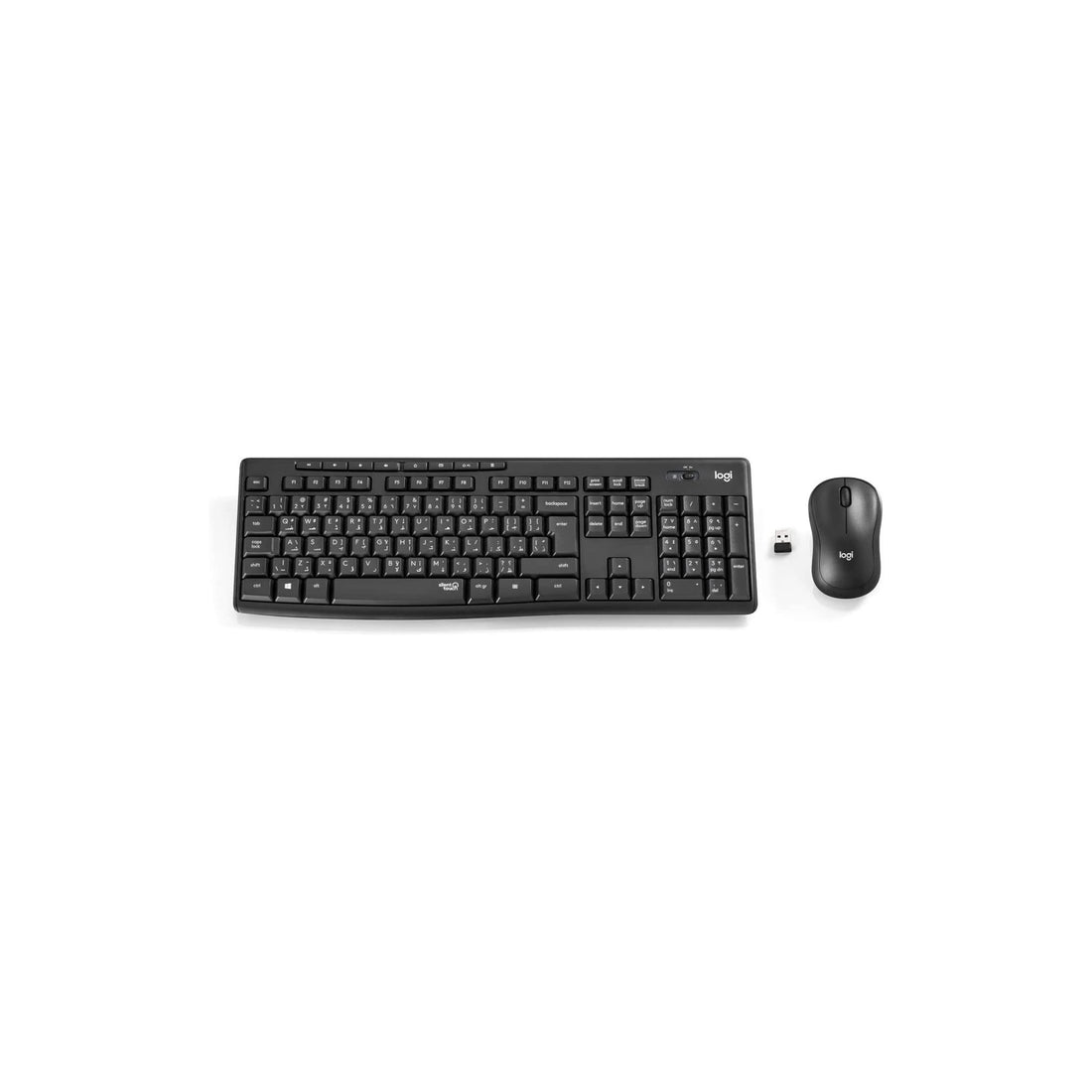 Logitech MK295 Silent Wireless Mouse & Keyboard Combo with SilentTouch Technology
