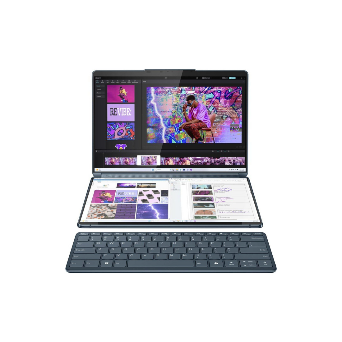 Lenovo Yoga Book 9i 2-in-1 13.3" 2.8K Dual Screen OLED Touch Laptop
