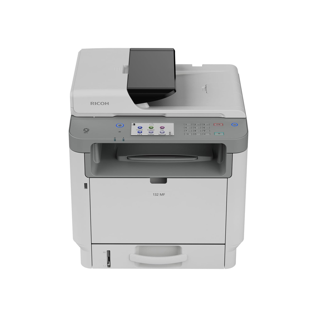 RICOH 132 MF Black & White Laser All-in-One Printer