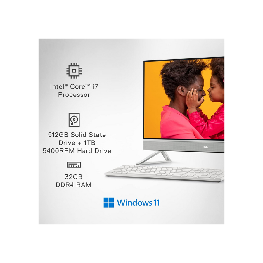 Dell Inspiron 7720 All in One - 27-inch FHD Touch Display