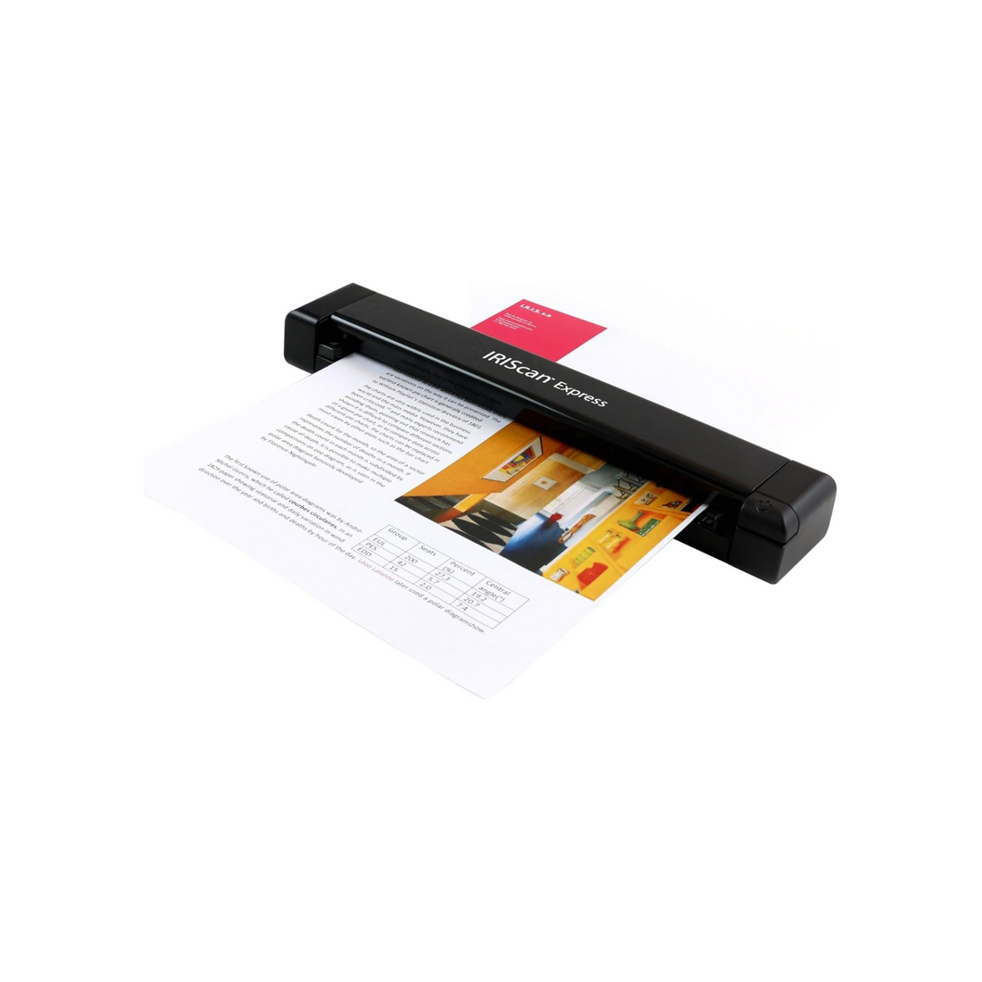 Iris Ohyama IRIScan Express 4 USB Portable 1200 dpi Scanner