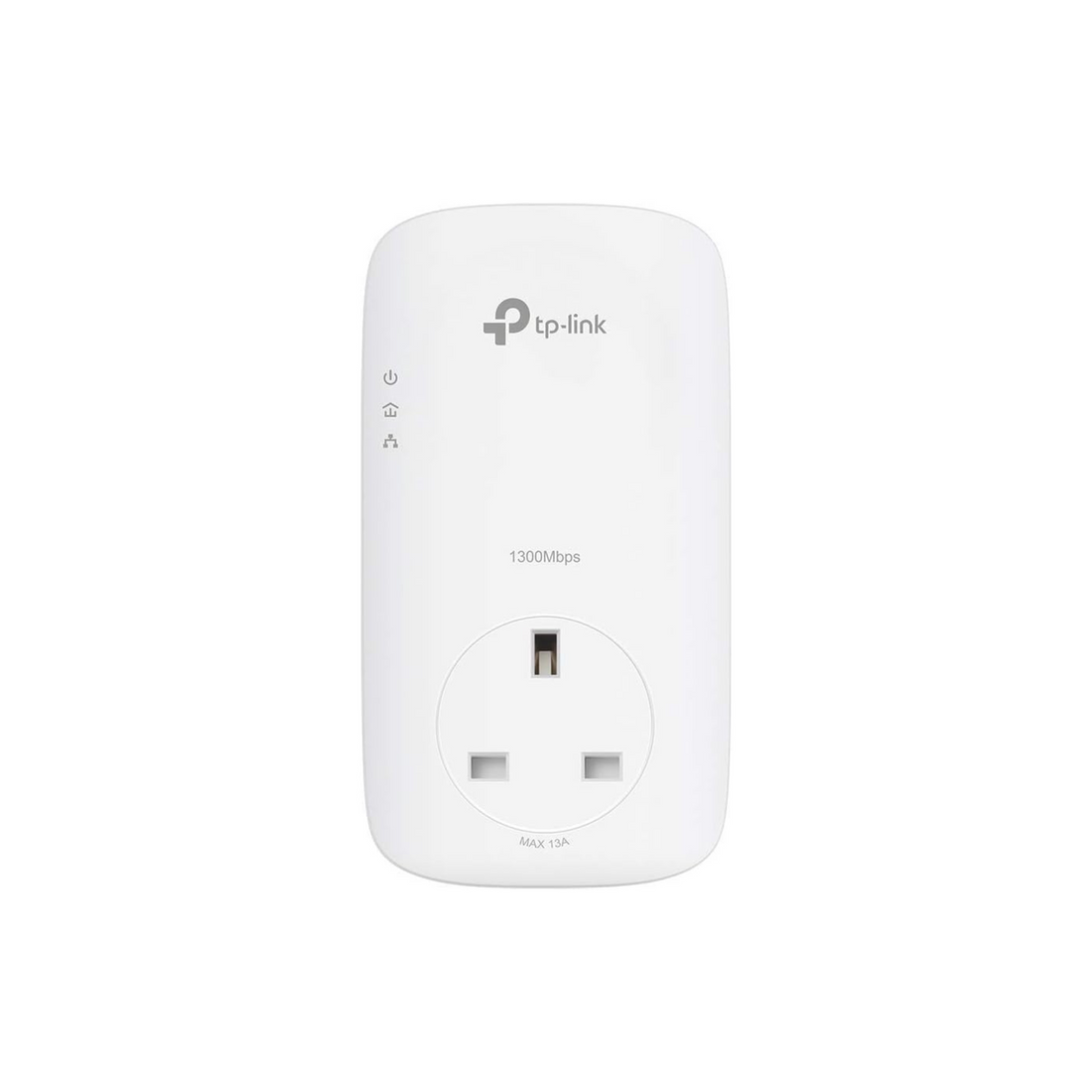 TP-Link TL-PA8033PKIT AV1300 3-Port Gigabit Passthrough 2x2 MIMO Powerline Adapter Starter Kit