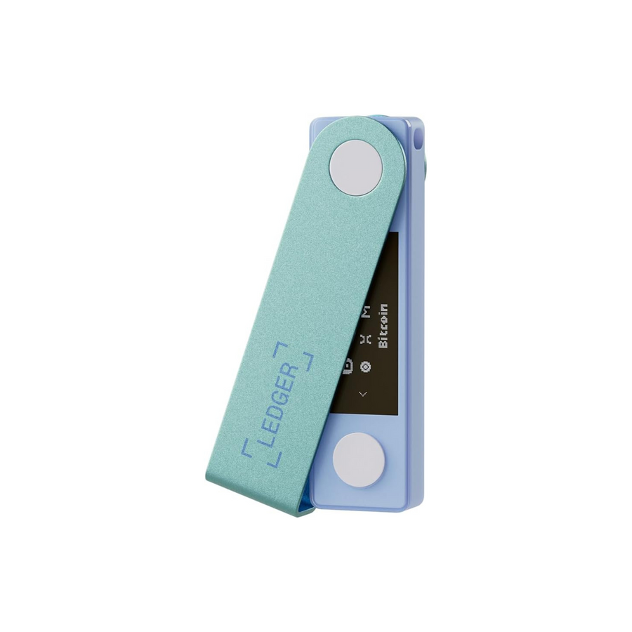 Ledger Nano X (Pastel Green): secure and manage your crypto & NFTs on-the-go