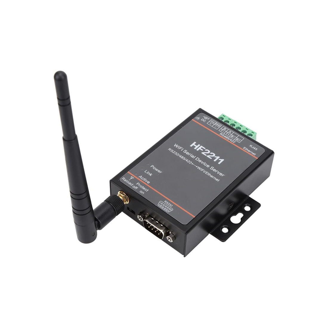 Trisar HF-2211 Serial Port Server with RS232/485/422 to WiFi Ethernet Data Transmission