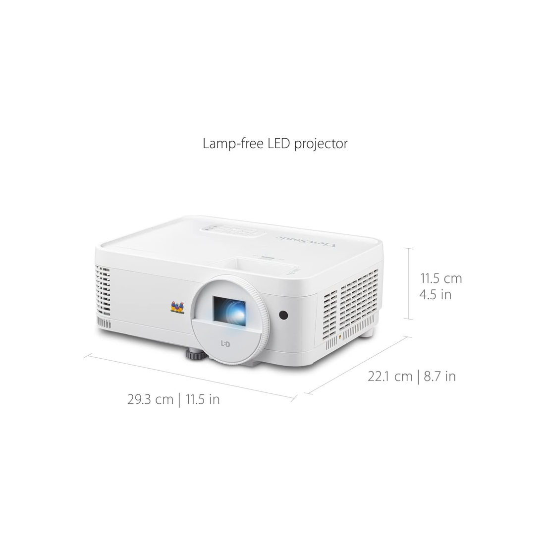 VIEWSONIC PROJECTOR 3000 LUMENS-LEDWXGA- LS500WHE