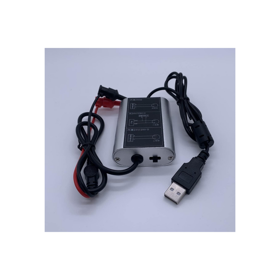 A.Dinsenen Integrative USB Hart Modem USB to Hart Protocol Modem Hart Transmitter HART Convertor(Suitable for All Devices Which Support Hart Protocol)
