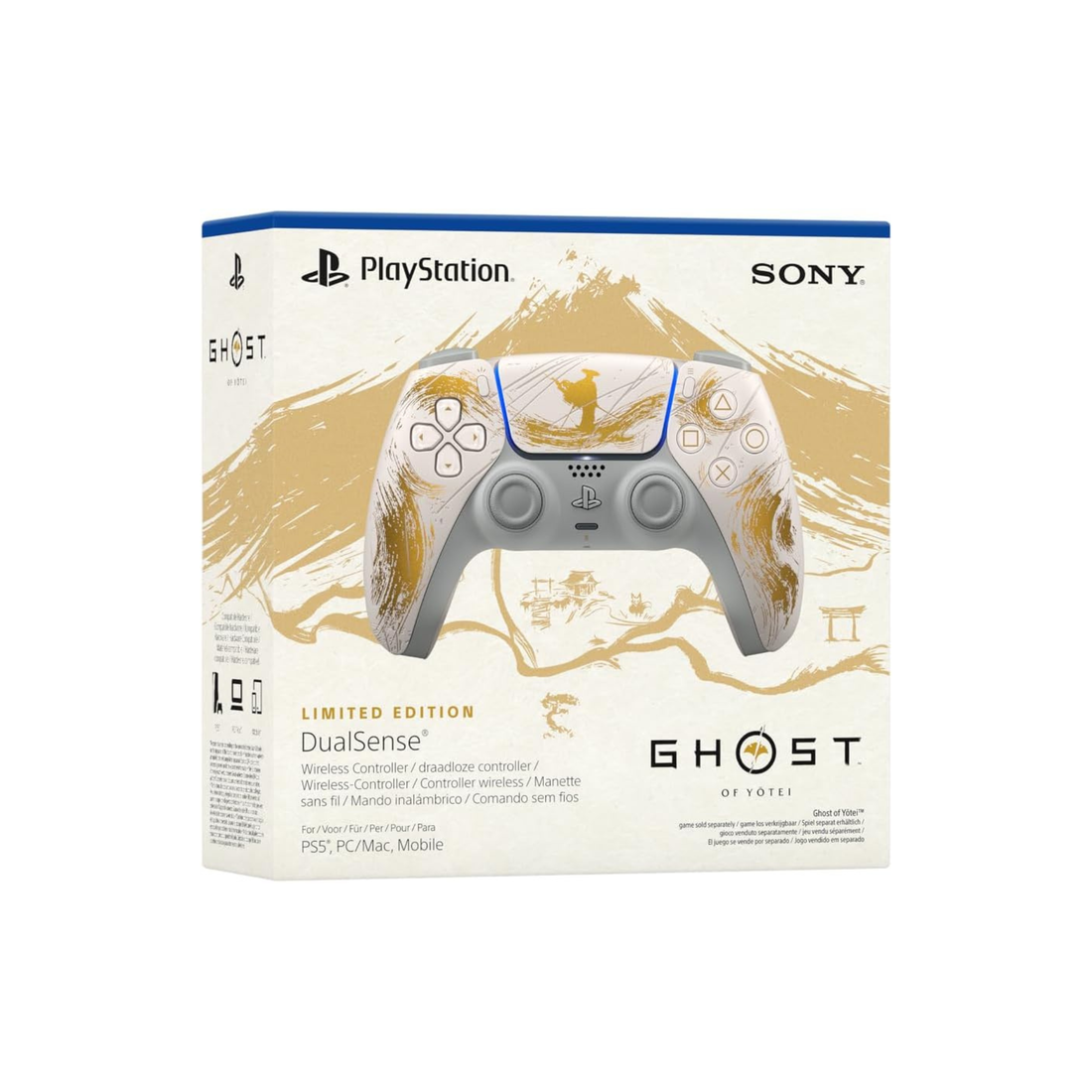 PlayStation 5 DualSense Wireless Controller Ghost of Yotei Limited Edition