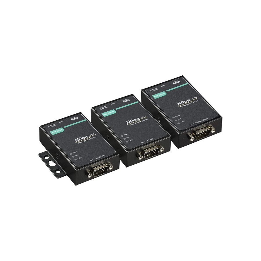 MOXA NPort 5150-1 Port RS-232/422/485 Serial Device Server