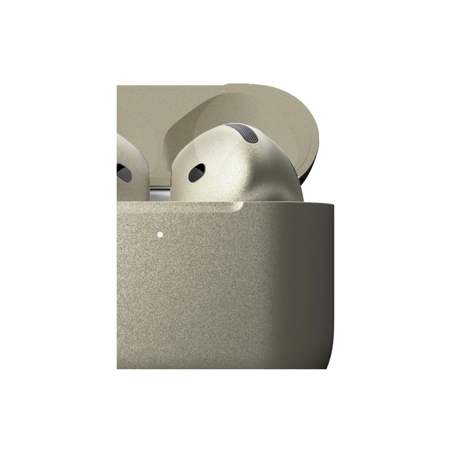 MERLIN CRAFT CUSTOMISED BOLD APPLE AIRPODS 4 ANC WIRELESS EARBUDS