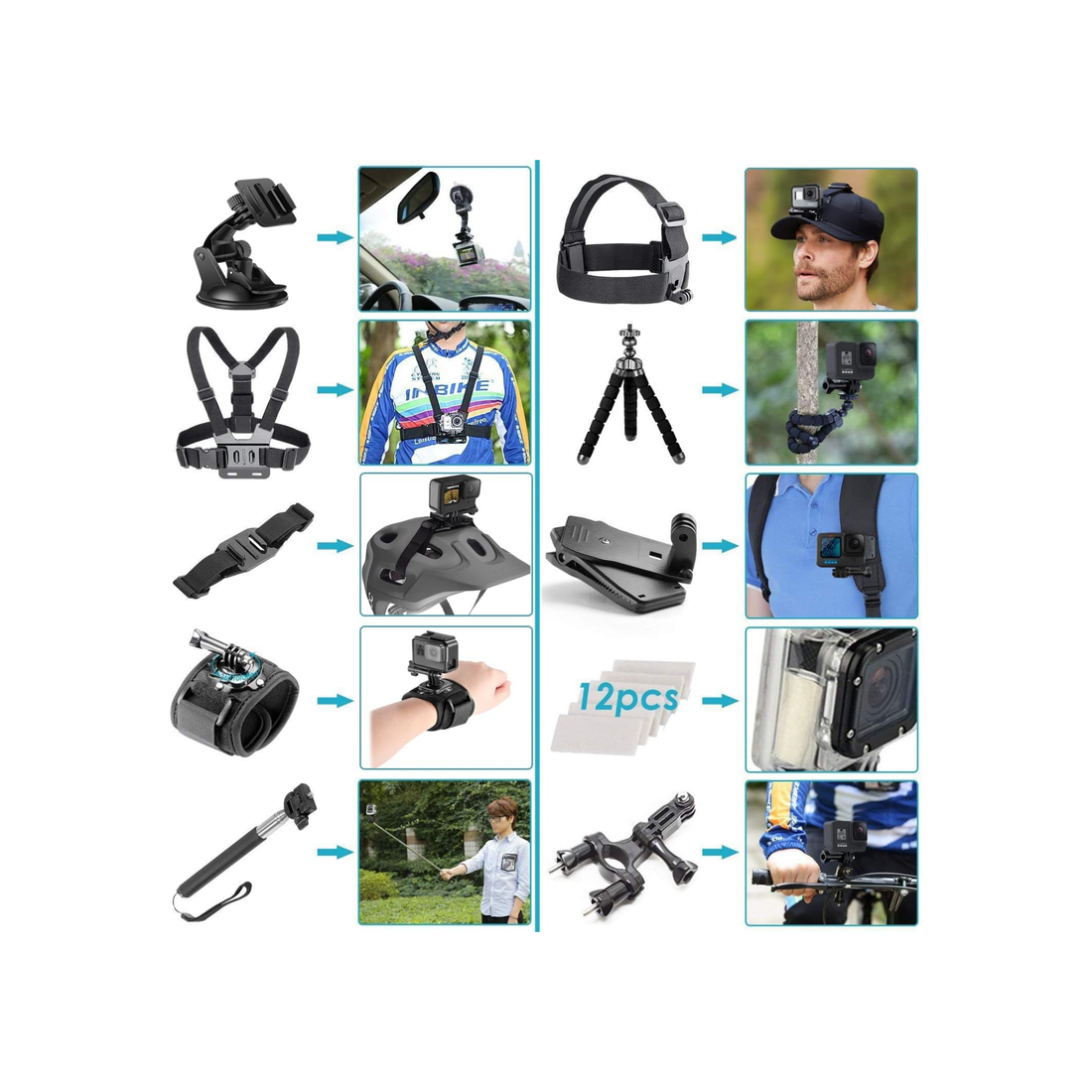 GoPro HERO13 (Hero 13) Black - Waterproof Action Camera with 5.3K Ultra HD Video