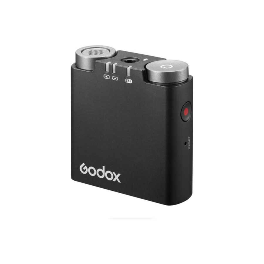 Godox Virso S M2 2-Person Wireless Microphone System for Sony Dual-Channel 2.4GHz Mic Set for Cameras & Smartphones