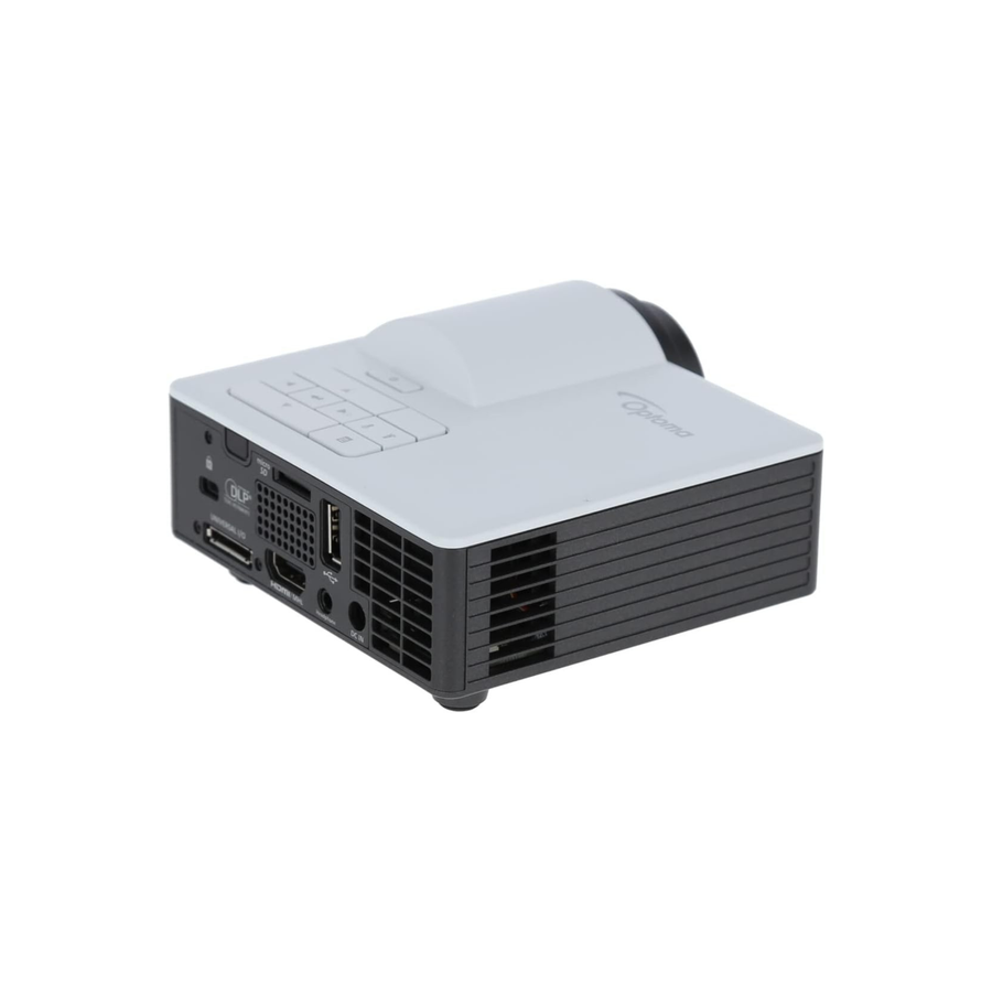 Optoma ML1050ST+ LED Shortdistance Projector (WXGA, 1000 LED Lumen, 20.000 Contrast, 3D)