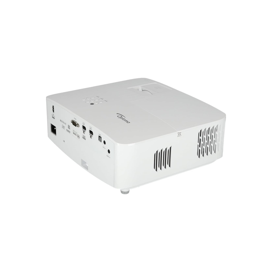 Optoma UHD38x UHD/Home 4000 - Black DLP Projector with DisplayPort