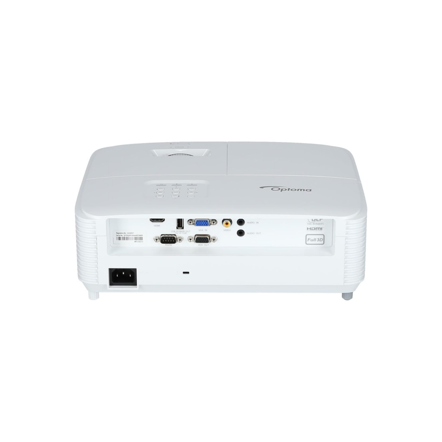 Optoma X309ST HDMI VGA 2x VGA Out Composite