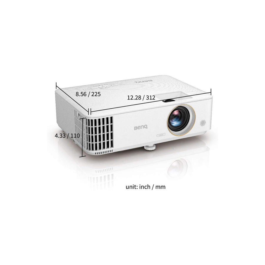 BenQ Gaming Projector TH585P WUXGA (1920x1200) 3500 ANSI lumens White Lamp warranty 12 month(s)