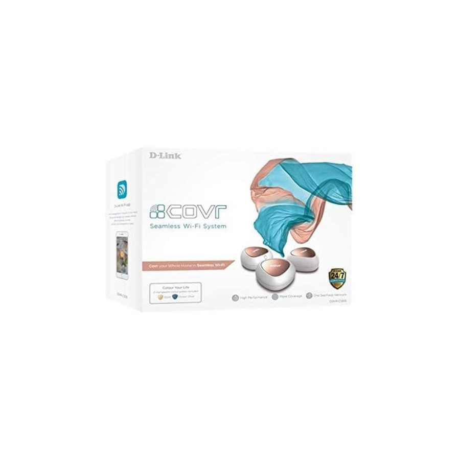 D-Link Covr Intelligent AC1200 Whole Home Mesh WiFi Kit,Wave2 MU-MIMO