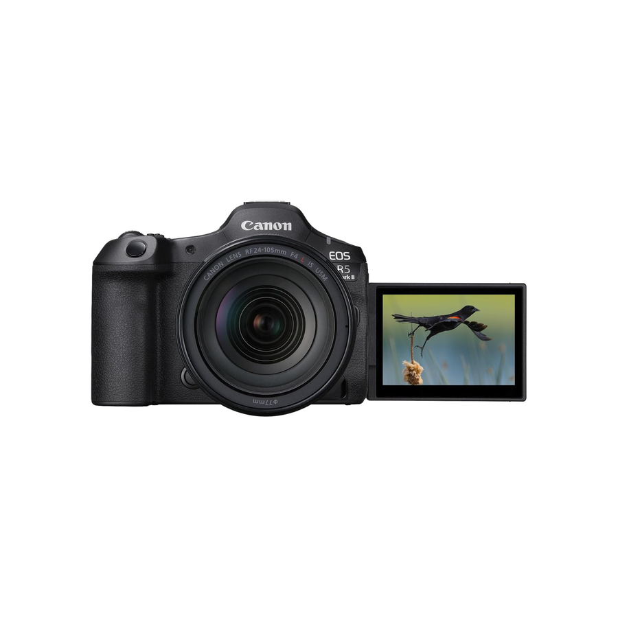 Canon EOS R5 Mark II Mirrorless Camera + RF 24-105mm F4L IS USM Lens