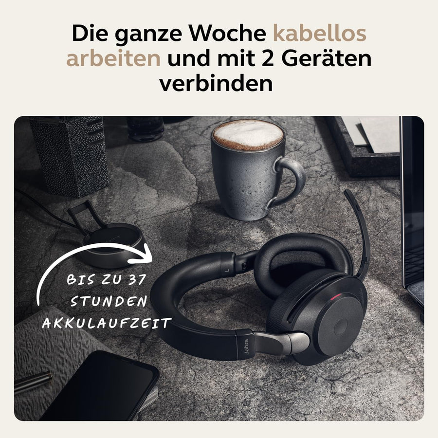 Jabra Evolve2 85 Wireless PC Headset